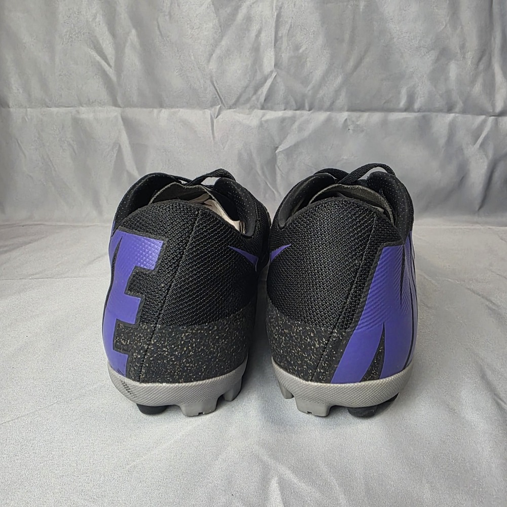 Nike FC247 Bomba Finale II ACC Mens Size 12.5 Black Puple Anthracite 580447-050 - Picture 7 of 16